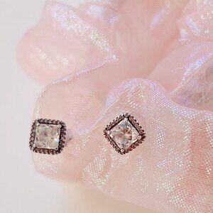 PANDORA 925 Silver Zirconia earrings